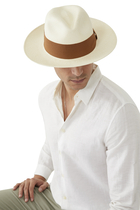 Rafael Panama Wide Ribbon Hat
